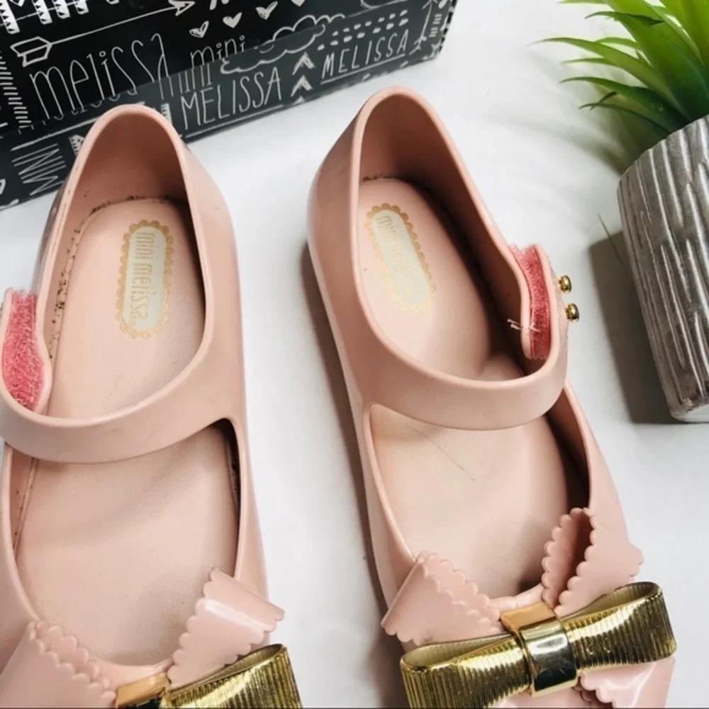 MINI Melissa Ultragirl IV Light Pink Mary Jane